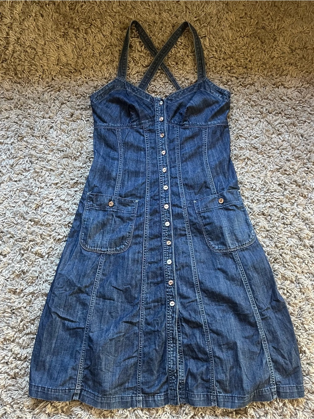 7 For All Mankind Denim Dress